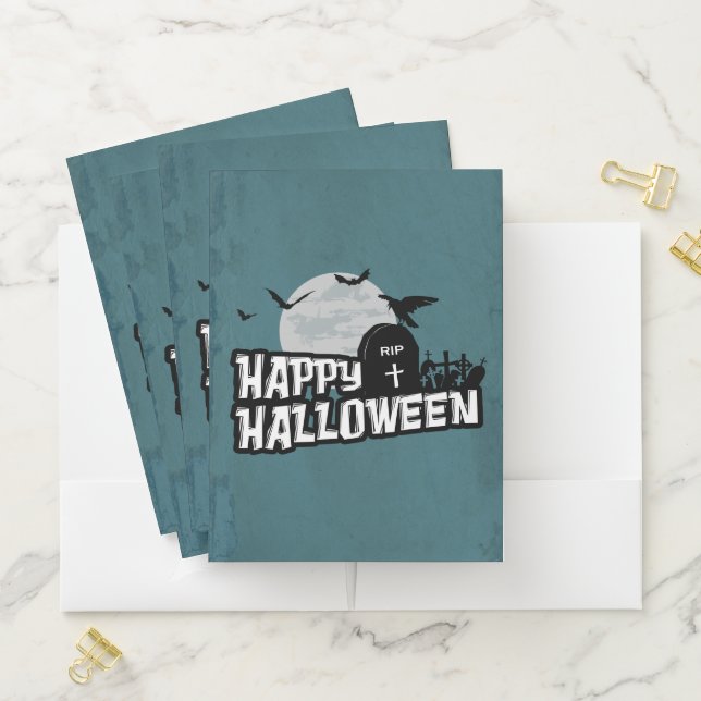 Happy Halloween Pocket Folder (In Situ)