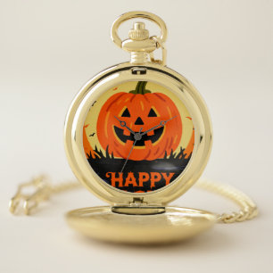 Happy Halloween Pocket Watch