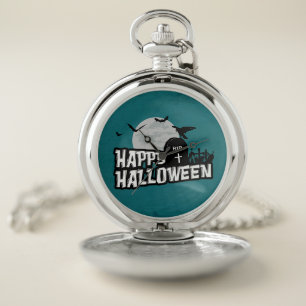 Happy Halloween Pocket Watch