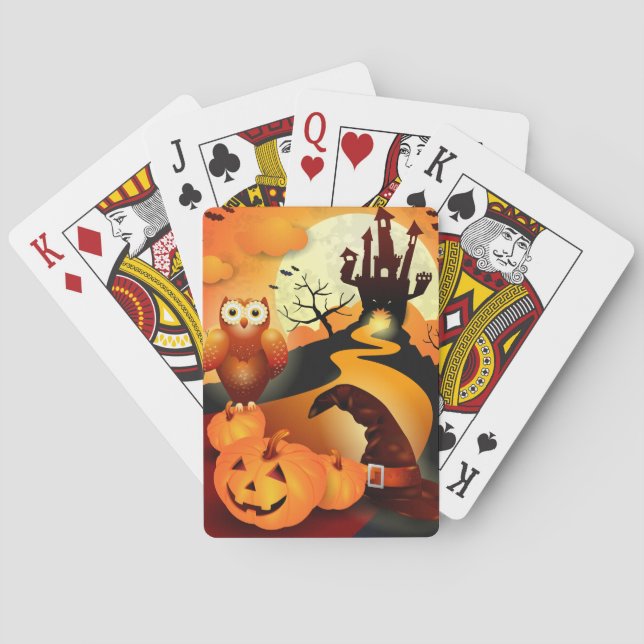 Happy Halloween! Poker Cards (Back)