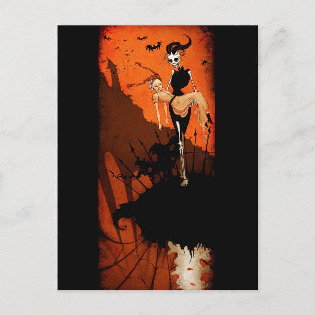 Happy Halloween Postcard (Front)