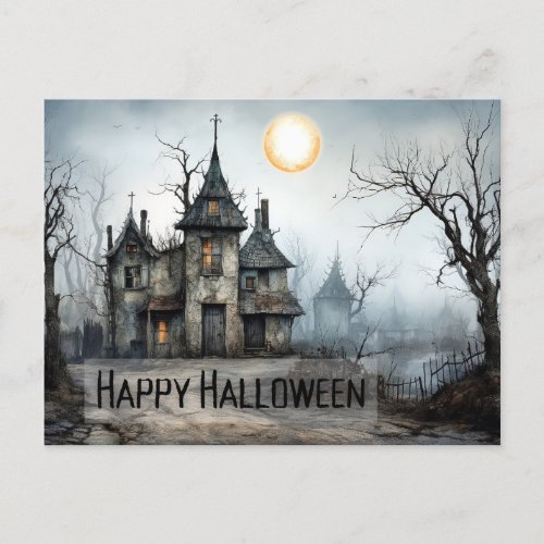 Happy Halloween Postcard