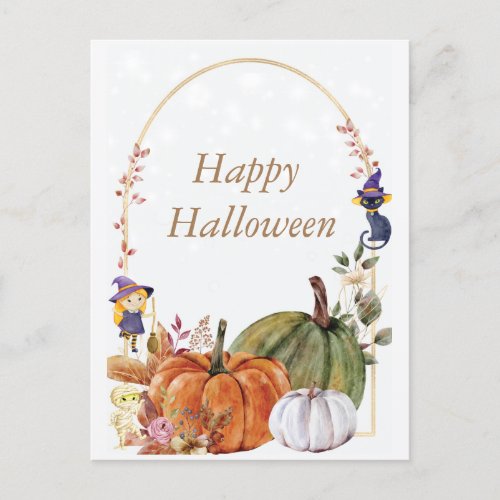 Happy Halloween Postcard