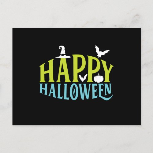 Happy Halloween Postcard