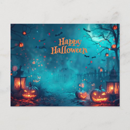 Happy Halloween Postcard