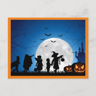 Happy Halloween postcard