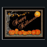 Happy Halloween Postcard<br><div class="desc">Send some holiday "spirit" to your friends and family with this postcard!</div>