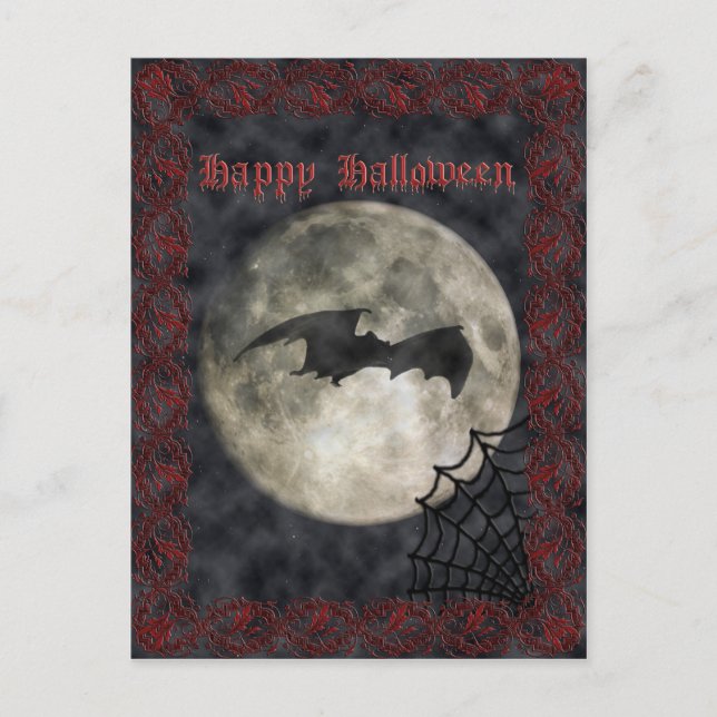 Happy Halloween PostCard (Front)