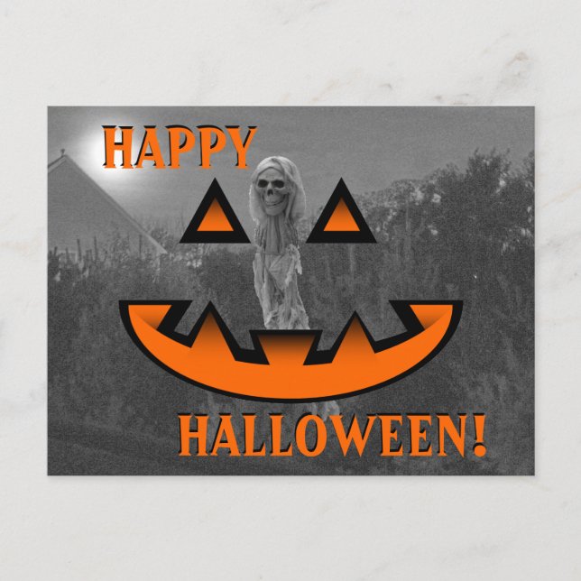 Happy Halloween Postcard (Front)