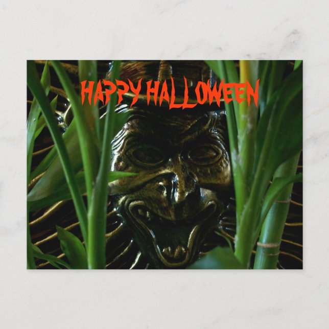 HAPPY HALLOWEEN POSTCARD (Front)