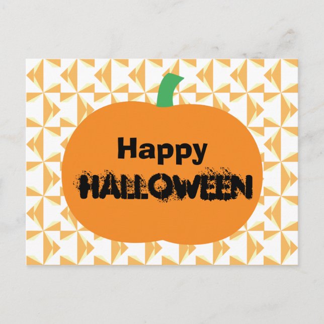 Happy Halloween Postcard (Front)
