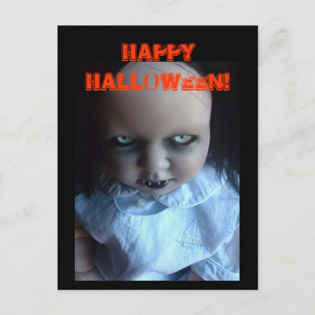 Happy Halloween Postcard (Front)
