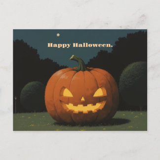 happy halloween postcards
