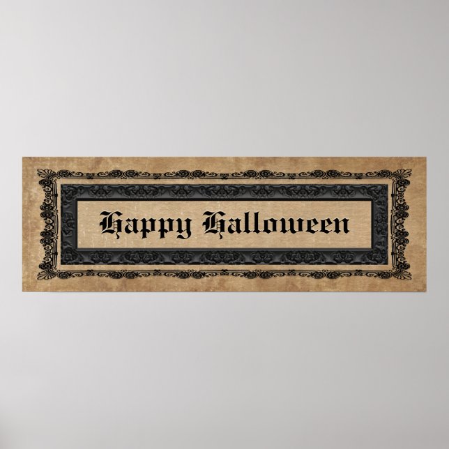 Happy Halloween Poster (Front)