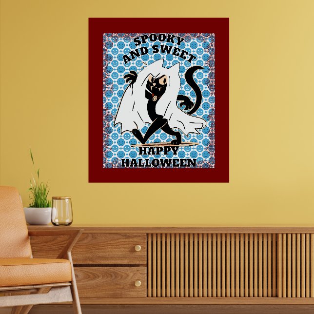 Happy Halloween Poster (Living Room 2)