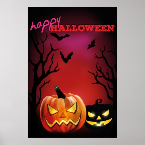 happy halloween poster