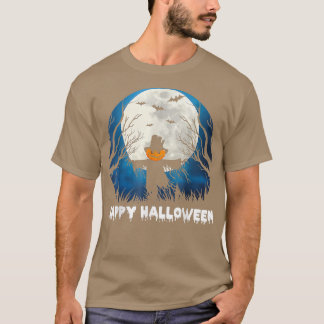 Happy Halloween Pumpkin Autumn Fall Holiday  T-Shirt