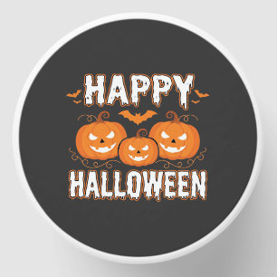 Happy Halloween Pumpkin Bat Vector Mini Candle Favors