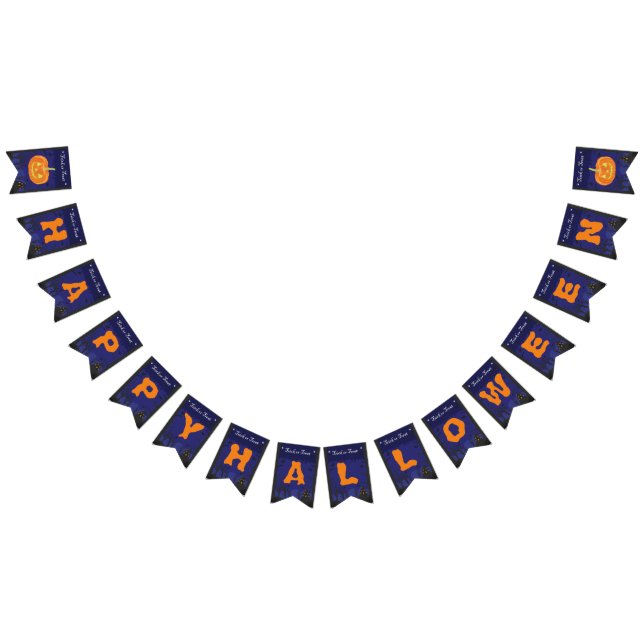 Happy Halloween Pumpkin  Bunting Flags (All)