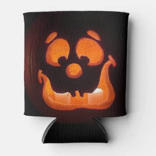 Happy Halloween Pumpkin Can Cooler