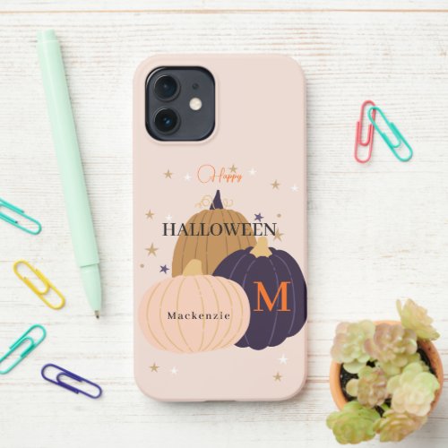 Happy Halloween Pumpkin Custom Apple X11121314 iPhone 12 Case
