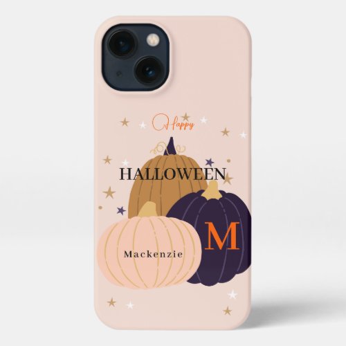 Happy Halloween Pumpkin Custom Apple X11121314 iPhone 13 Case