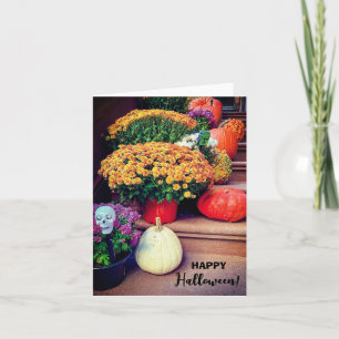 Happy Halloween Pumpkin Decoration Note Card