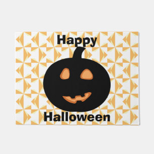 Happy Halloween Pumpkin Doormat