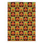 Happy Halloween pumpkin faces (Front)