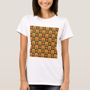 Happy Halloween pumpkin faces T-Shirt