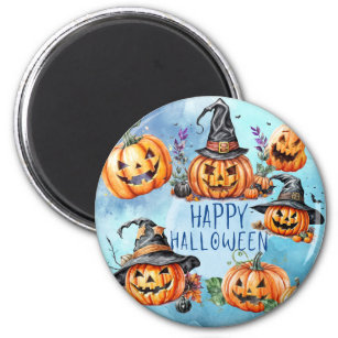 Happy Halloween Pumpkin magnet 