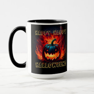 Happy Halloween Pumpkin Mug