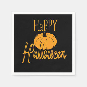 Happy Halloween Pumpkin Napkins