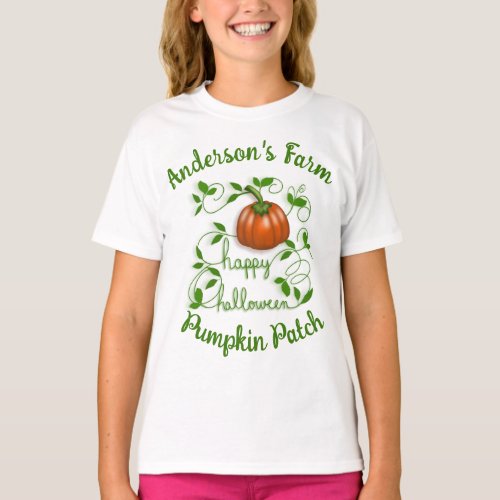 Happy Halloween Pumpkin Patch Business T_Shirt