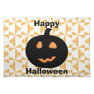 Happy Halloween Pumpkin Placemat