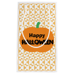 Happy Halloween Pumpkin Small Gift Bag
