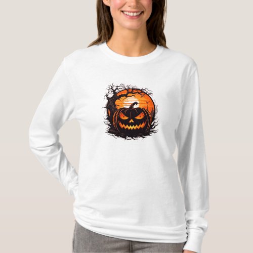 Happy Halloween Pumpkin T_shirt Collections 15 Col