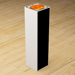 "HAPPY HALLOWEEN" PUMPKIN WINE BOX