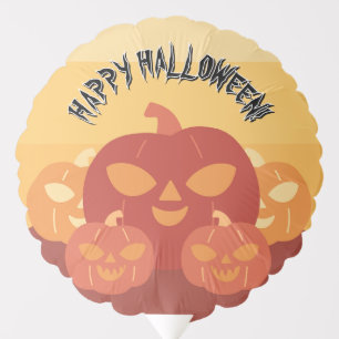 Happy Halloween! Pumpkins Balloon