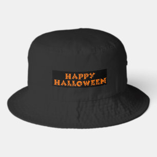 Happy Halloween Pumpkins Bucket Hat