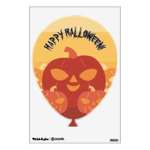 Happy Halloween! Pumpkins Wall Decal