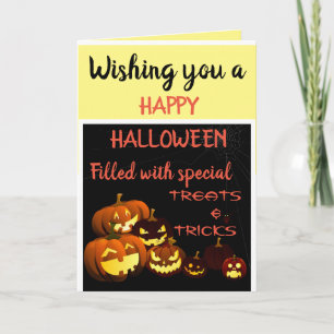 HAPPY HALLOWEEN QUOTE CARD