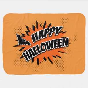 Happy Halloween Receiving Blanket