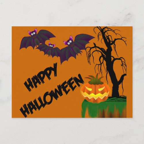 Happy Halloween Recipe Card