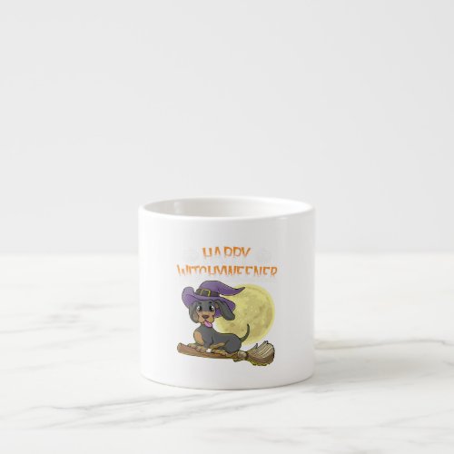 Happy Halloween Rottweiler Dog Owner Pet Lover Espresso Cup