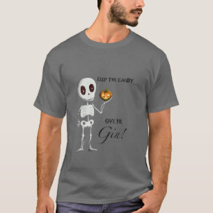 Happy Halloween Sassy Skeleton T-Shirt