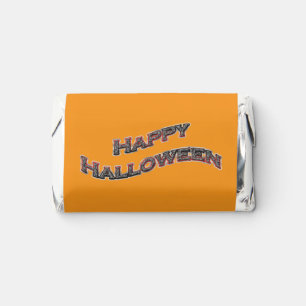 Happy Halloween Scary Text Customized Hershey's Miniatures