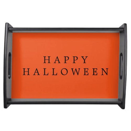 Happy Halloween Serving Tray