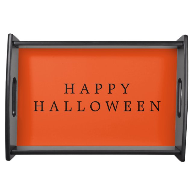 Happy Halloween Serving Tray (Front)