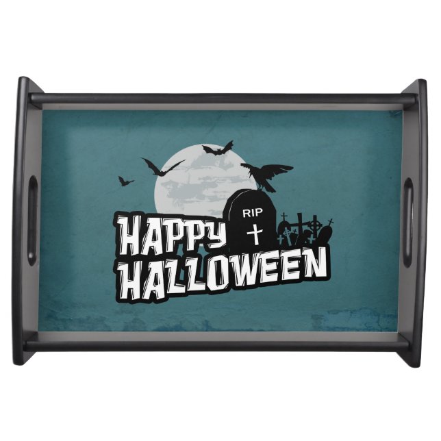 Happy Halloween Serving Tray (Front)